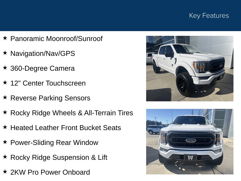 Certified 2023 Ford F150 XLT w/ Equipment Group 302A High AWD/4WD image 35