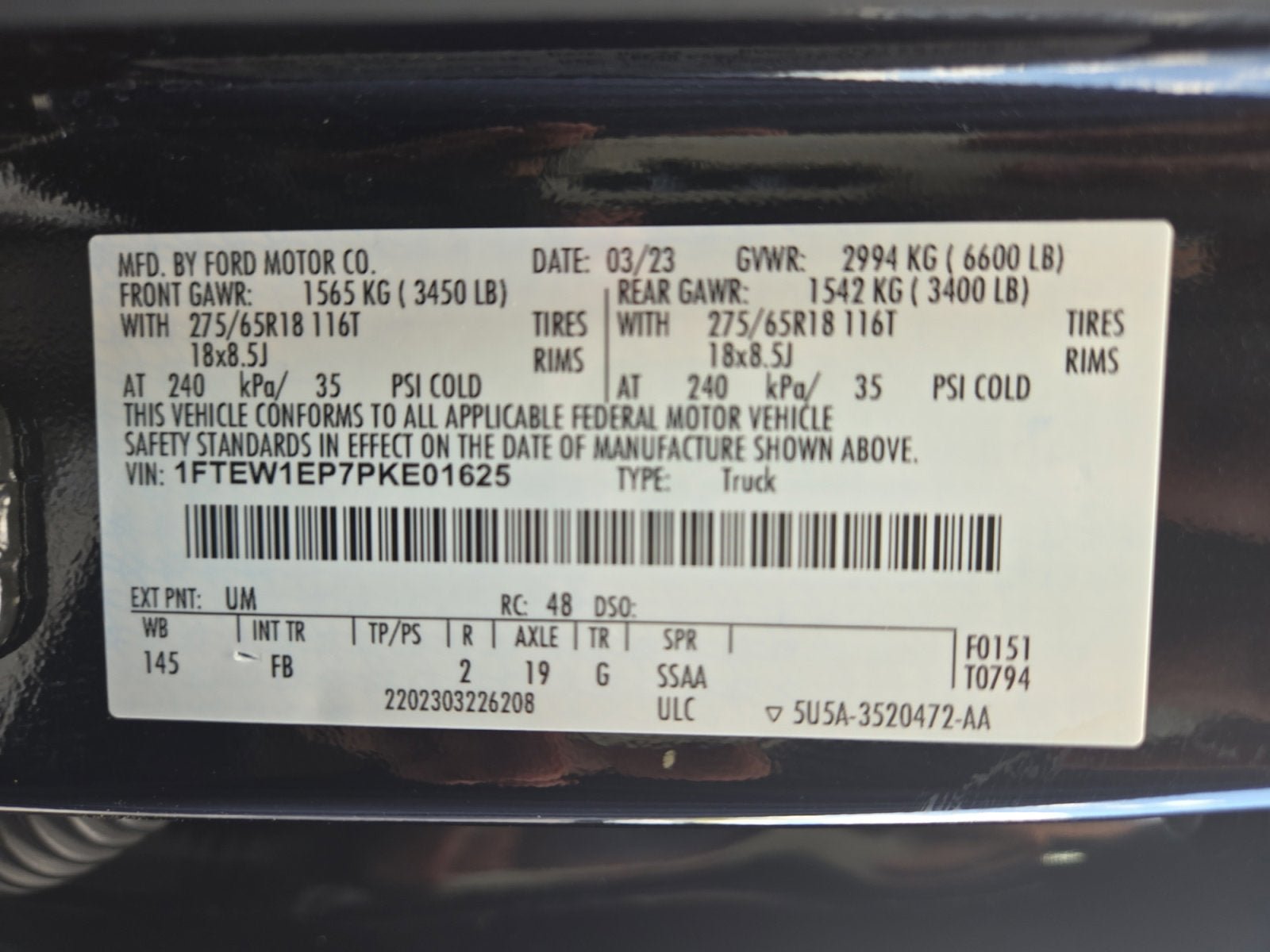 Certified 2023 Ford F150 XLT w/ Equipment Group 302A High AWD/4WD image 27