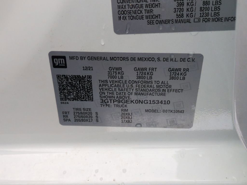 Used 2022 GMC Sierra 1500 Elevation image 23