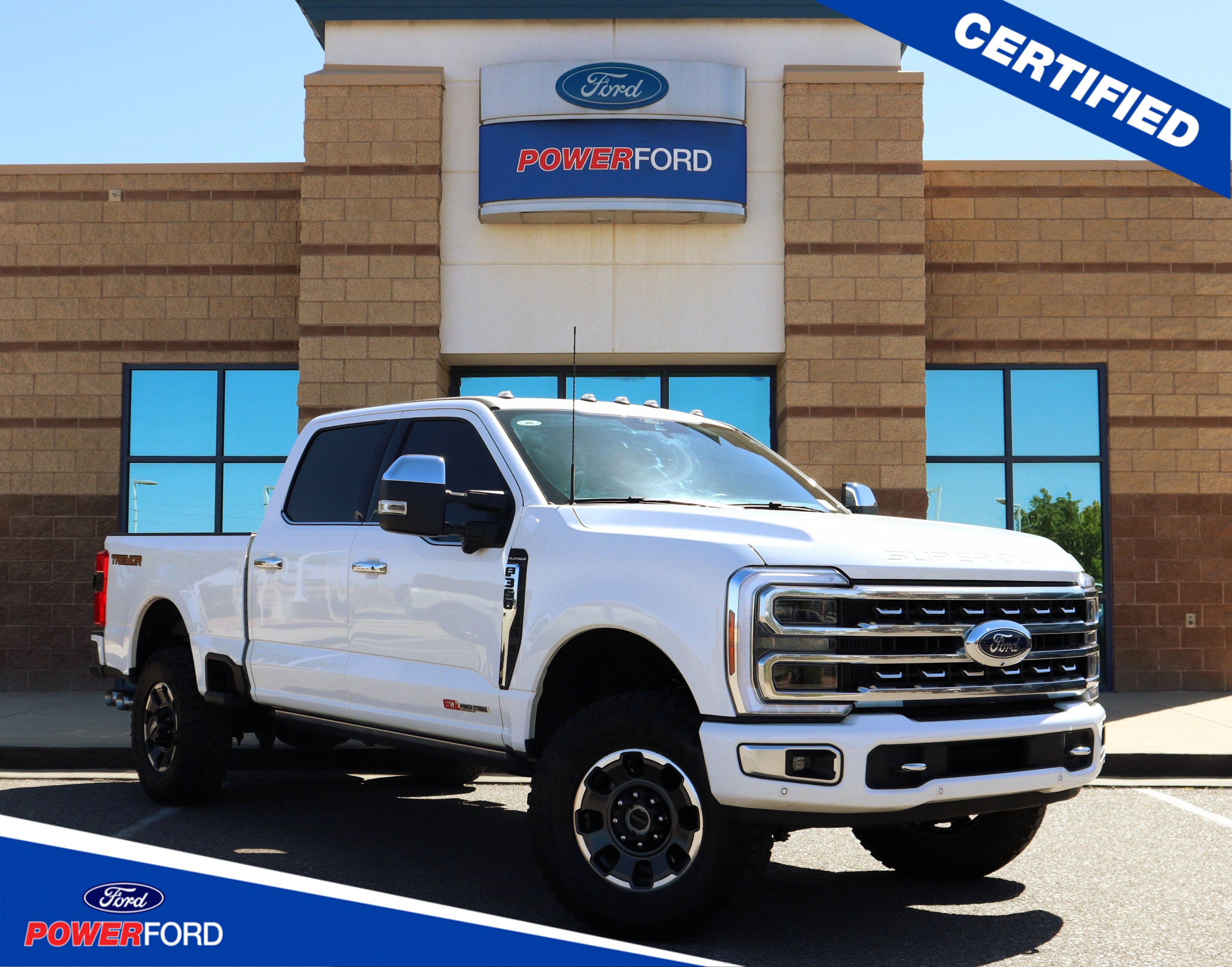 Certified 2024 Ford F350 Platinum w/ Tremor Off-Road Package AWD/4WD image 1