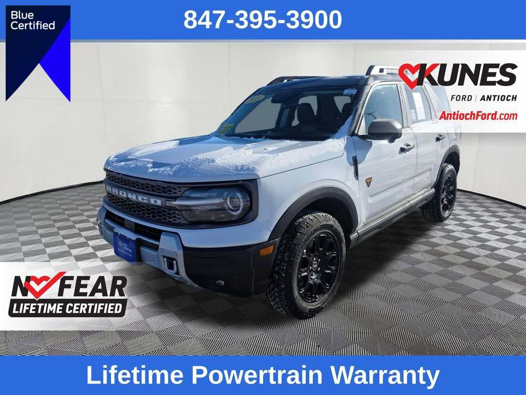 Certified 2025 Ford Bronco Sport Badlands