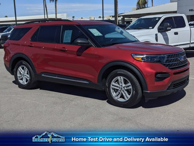 Certified 2024 Ford Explorer XLT w/ Class IV Trailer Tow Package RWD image 1