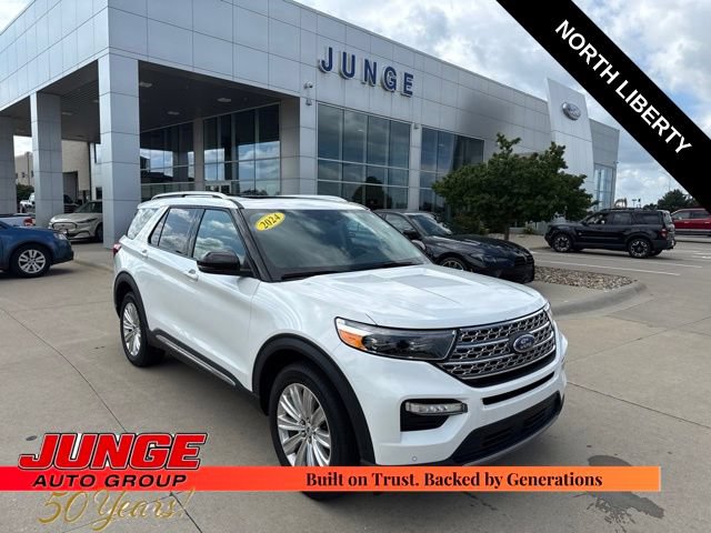 Certified 2024 Ford Explorer Limited w/ Limited Technology Package AWD/4WD image 1