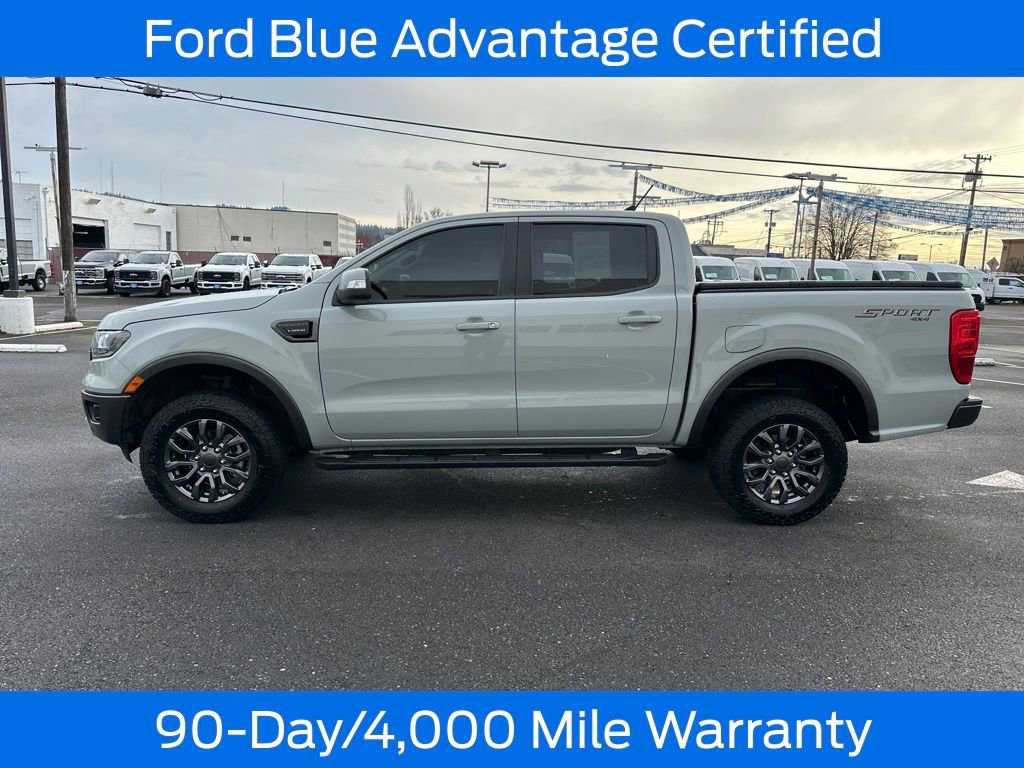 Certified 2021 Ford Ranger Lariat w/ Equipment Group 501A High image 3