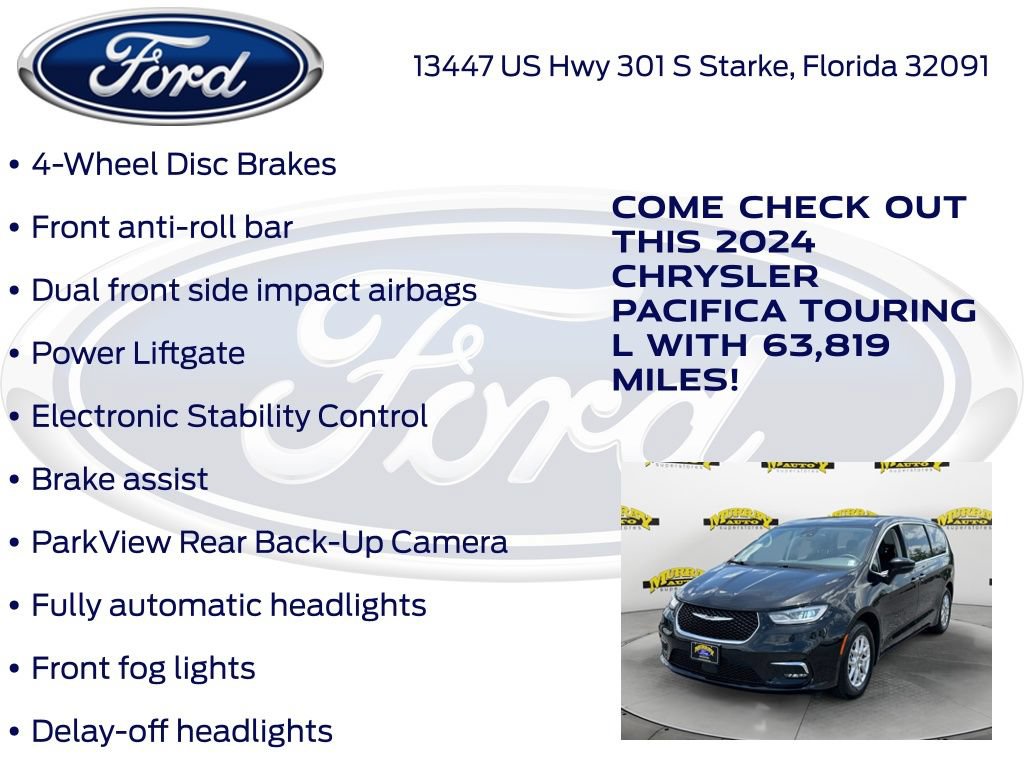 Used 2024 Chrysler Pacifica Touring-L FWD image 32