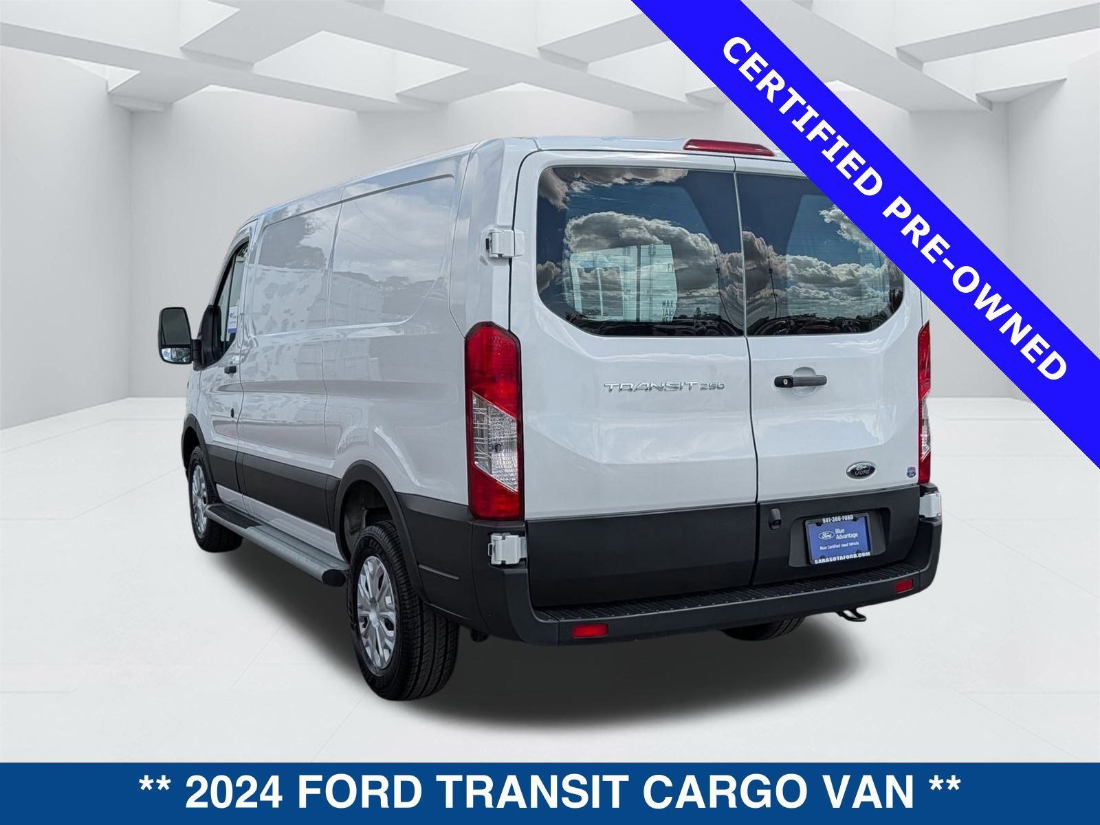 Certified 2024 Ford Transit 250 Low Roof w/ Exterior Upgrade Package image 2
