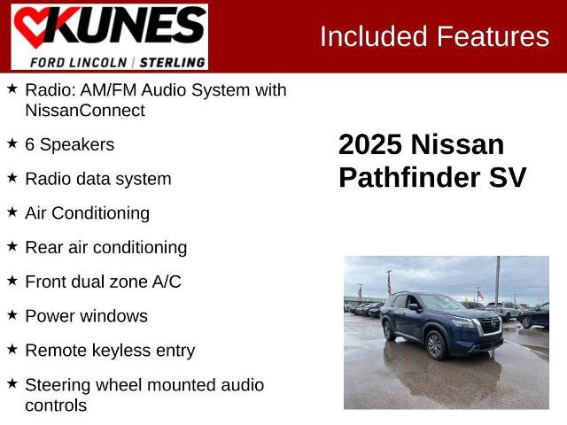 Used 2025 Nissan Pathfinder SV AWD/4WD image 3