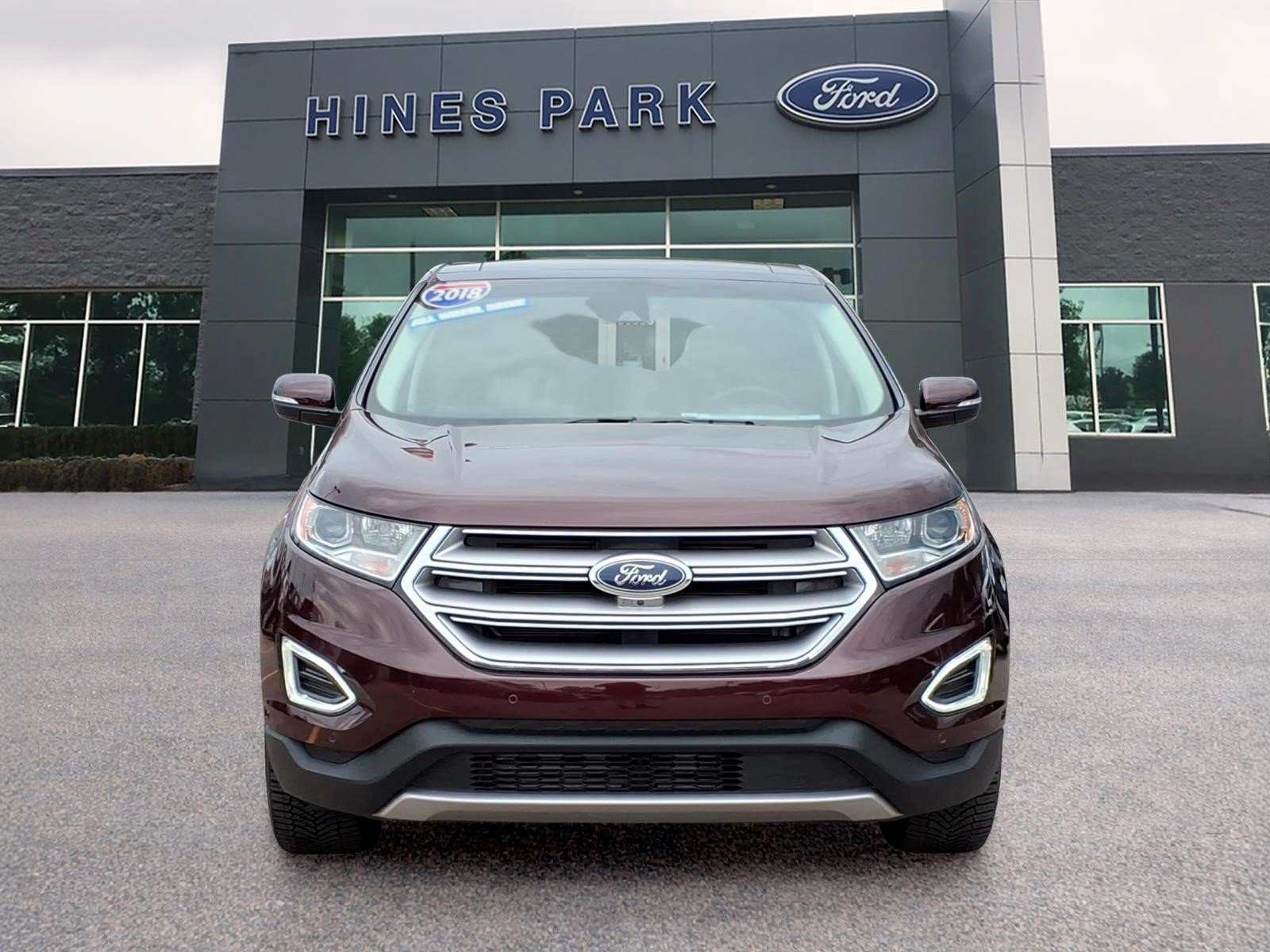 Certified 2018 Ford Edge Titanium w/ Equipment Group 302A AWD/4WD image 2