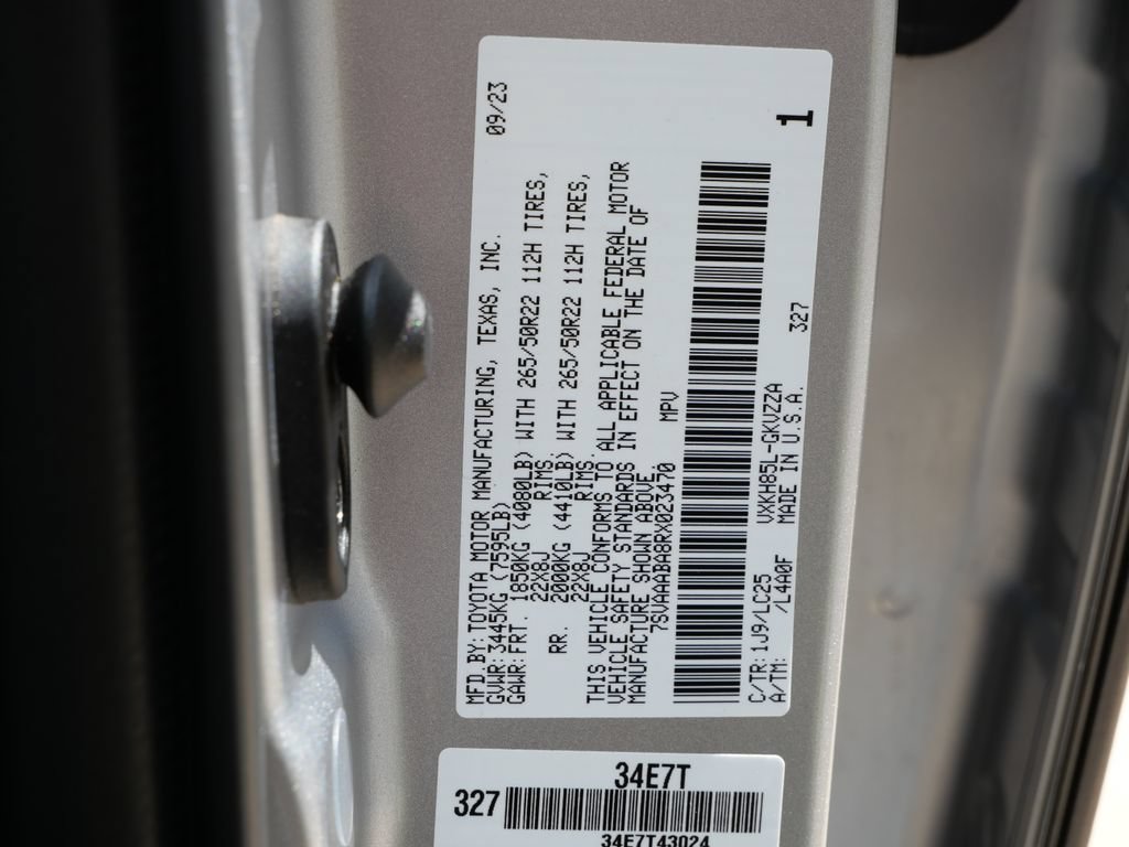 Used 2024 Toyota Sequoia Capstone AWD/4WD image 45