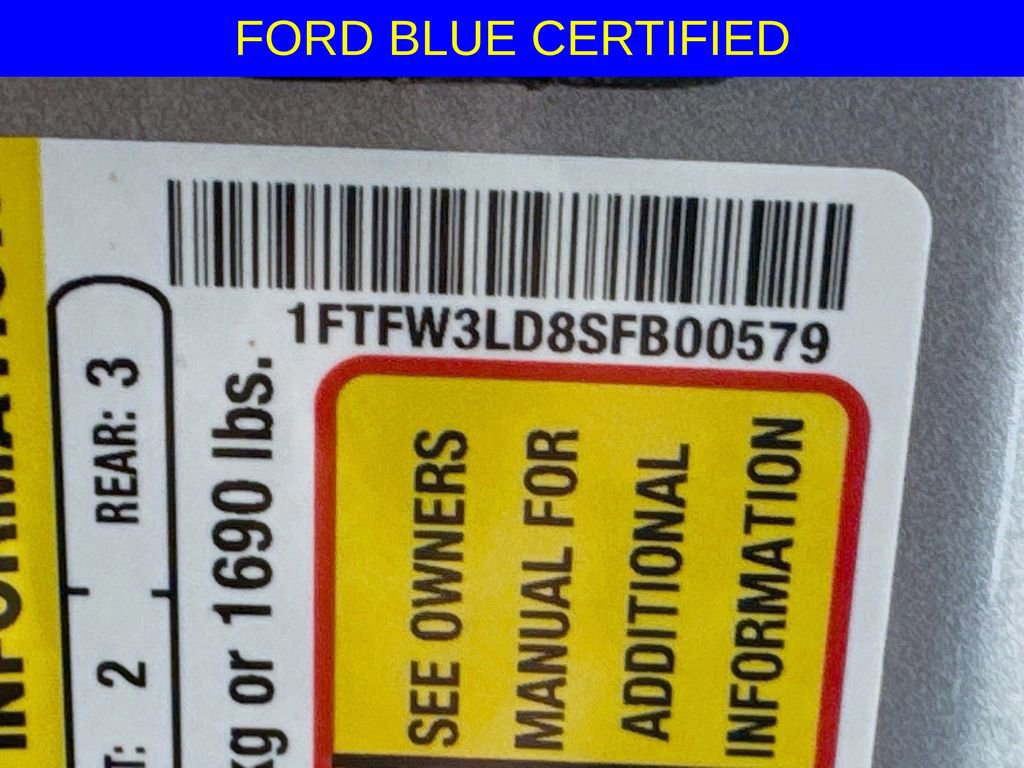 Certified 2025 Ford F150 XLT w/ Equipment Group 301A Standard image 33