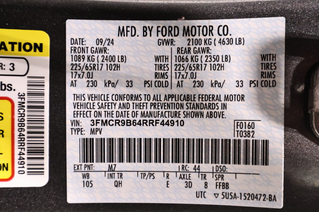 Certified 2024 Ford Bronco Sport Big Bend AWD/4WD image 41