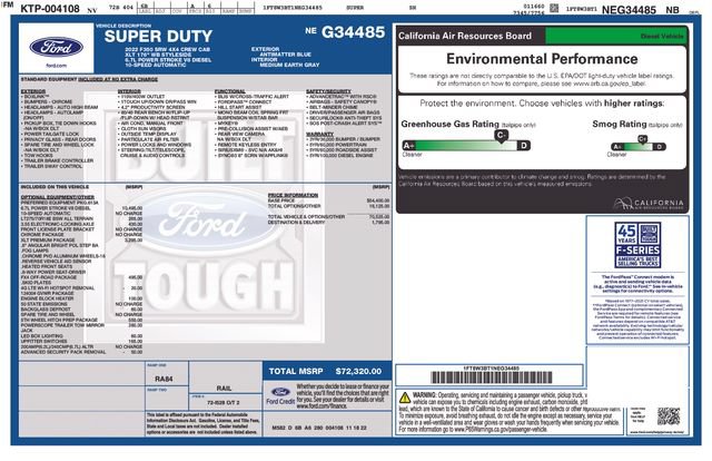Certified 2022 Ford F350 XLT w/ XLT Premium Package AWD/4WD image 37