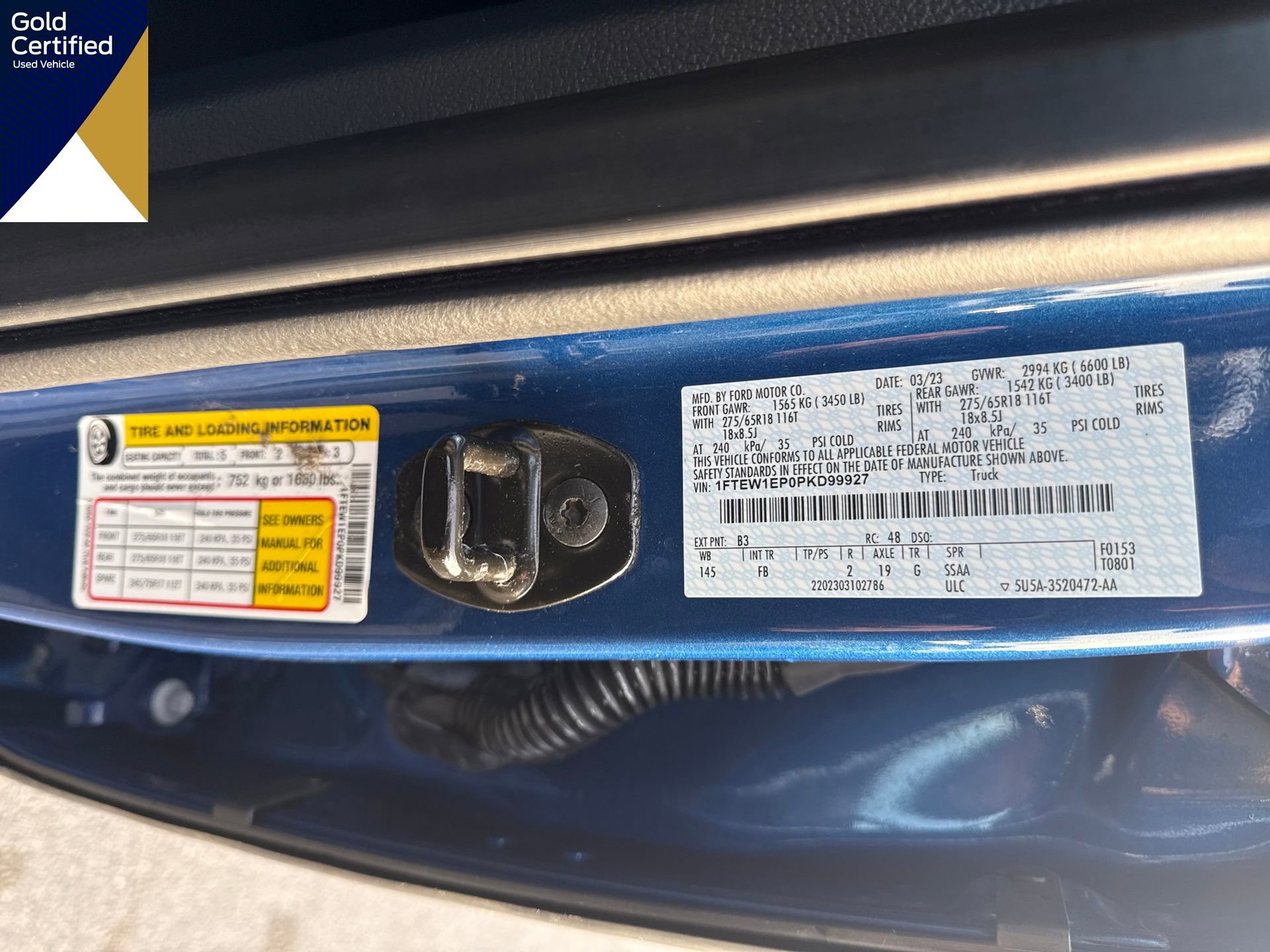 Certified 2023 Ford F150 XLT w/ Equipment Group 302A High image 32