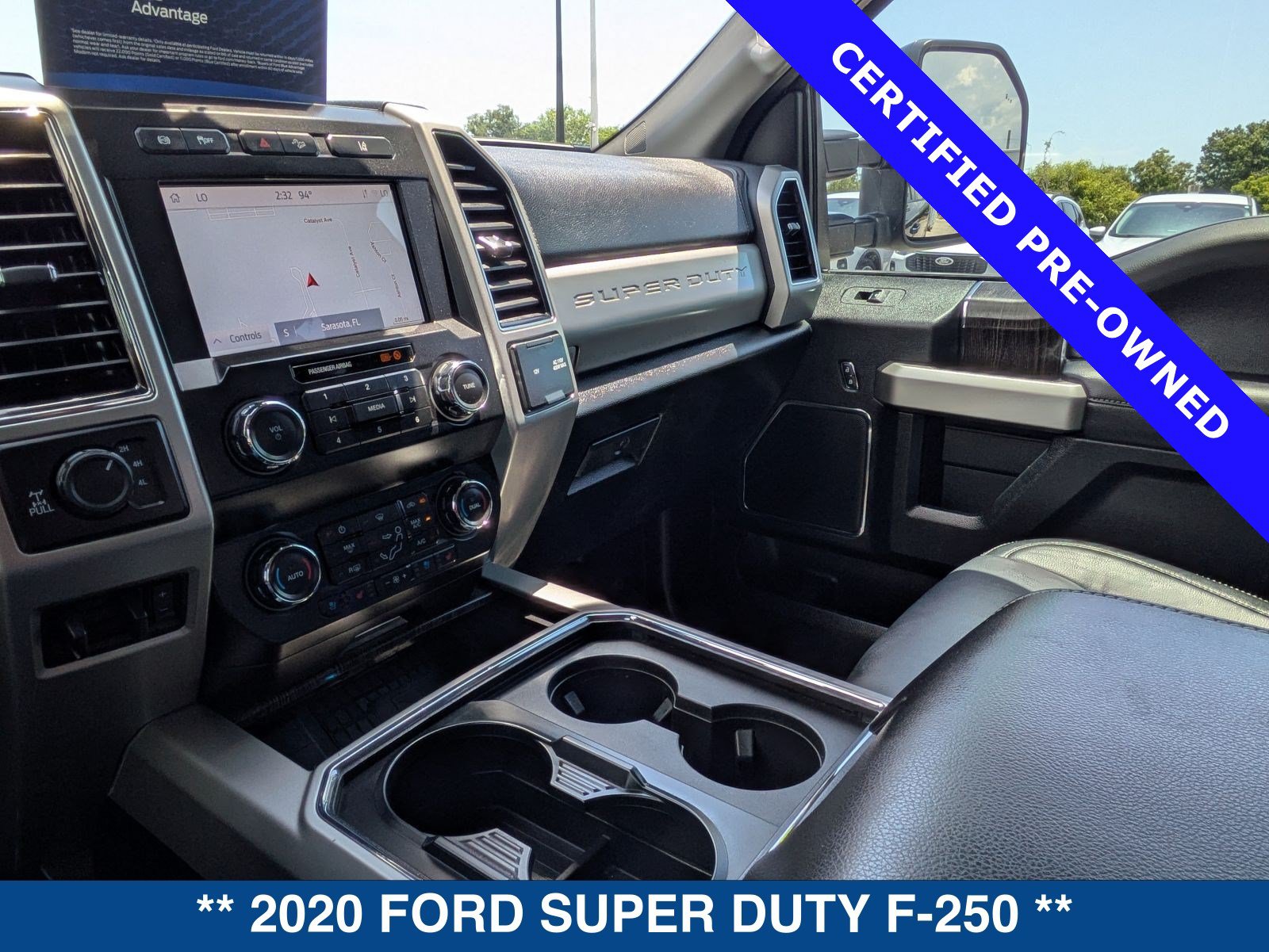 Certified 2020 Ford F250 Lariat w/ Lariat Ultimate Package AWD/4WD image 32