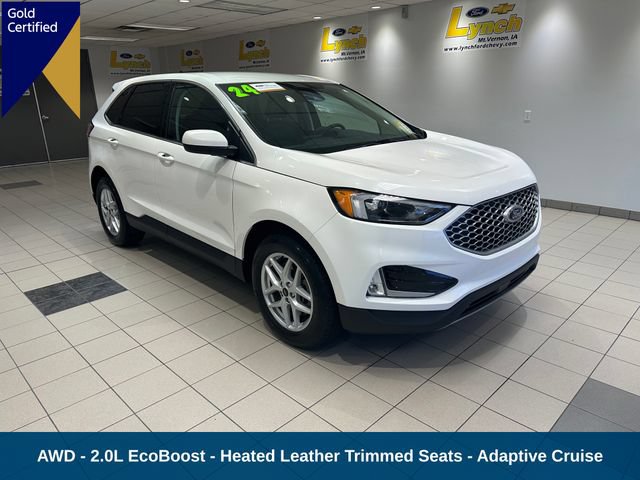 Certified 2024 Ford Edge SEL w/ Convenience Package AWD/4WD 360° Tour