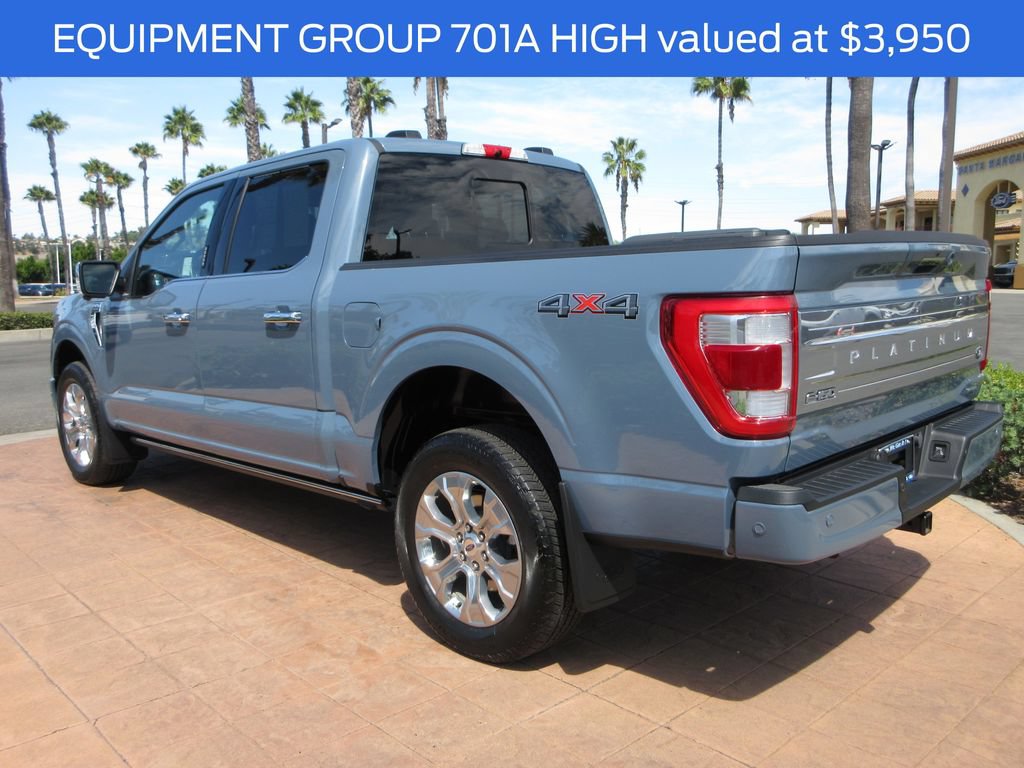 Certified 2023 Ford F150 Platinum w/ Equipment Group 701A High AWD/4WD image 2