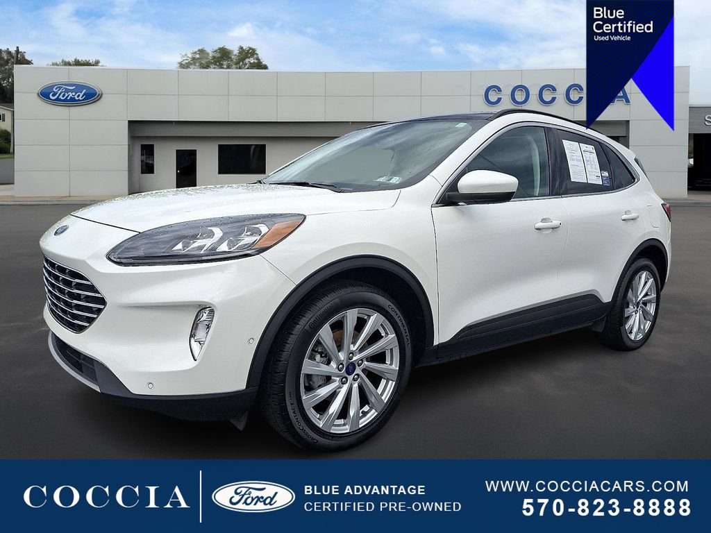 Certified 2022 Ford Escape Titanium w/ Titanium Elite Package