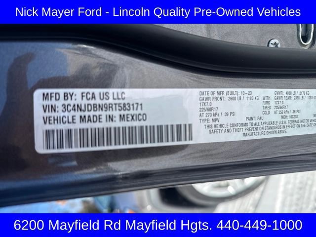 Used 2024 Jeep Compass Latitude w/ Convenience Group image 40