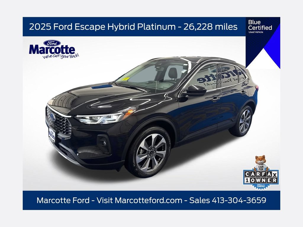 Certified 2025 Ford Escape Platinum