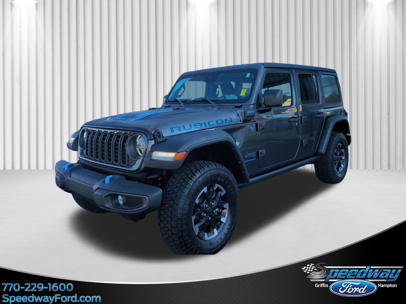 Used 2024 Jeep Wrangler Unlimited Rubicon 4xe AWD/4WD image 1