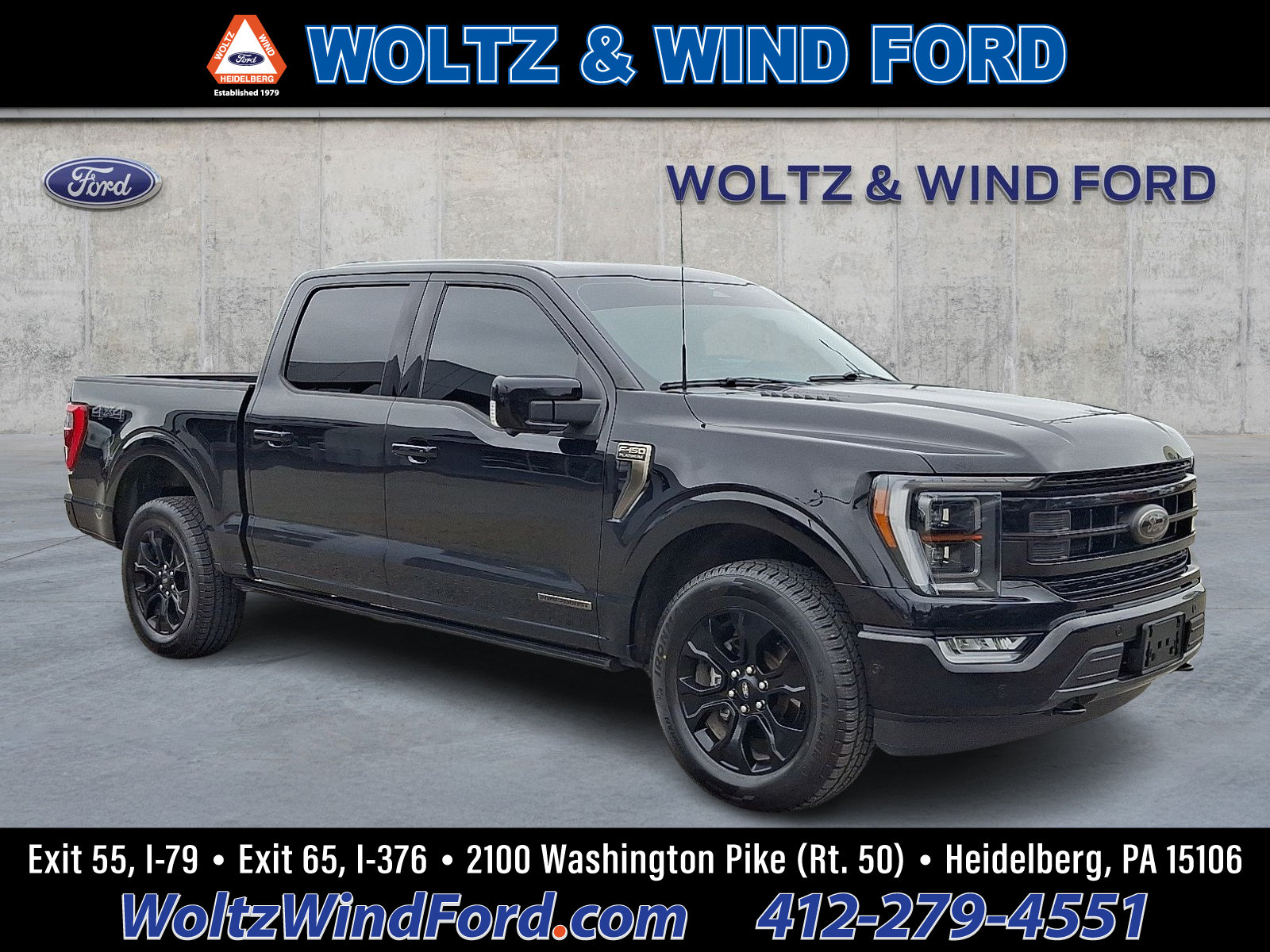 Certified 2023 Ford F150 Platinum w/ Equipment Group 701A High