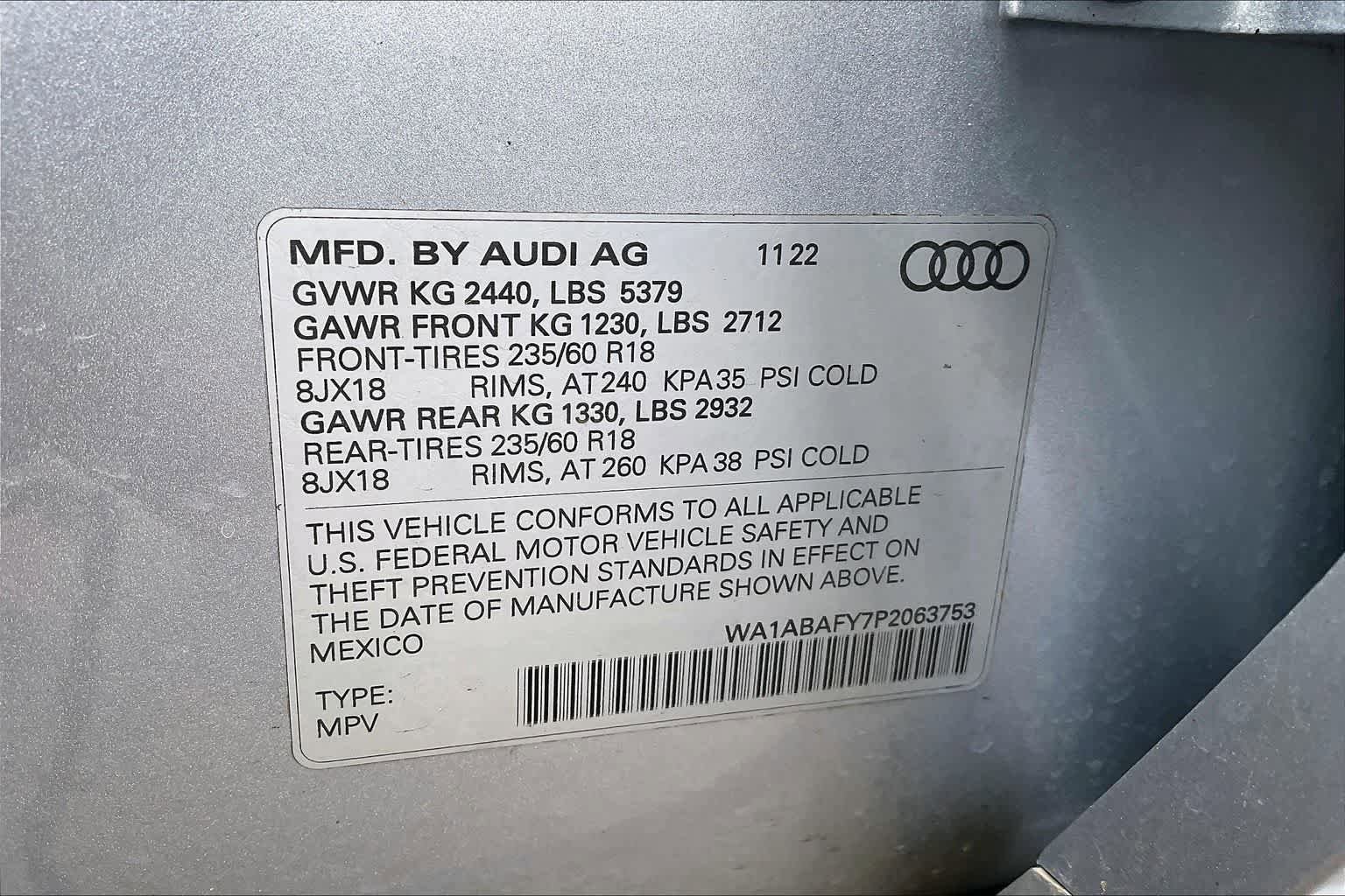 Used 2023 Audi Q5 2.0T Premium w/ Convenience Package AWD/4WD image 20
