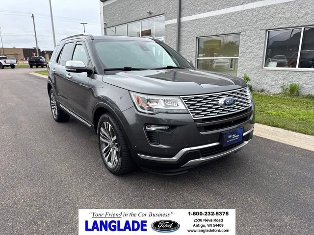 Certified 2018 Ford Explorer Platinum