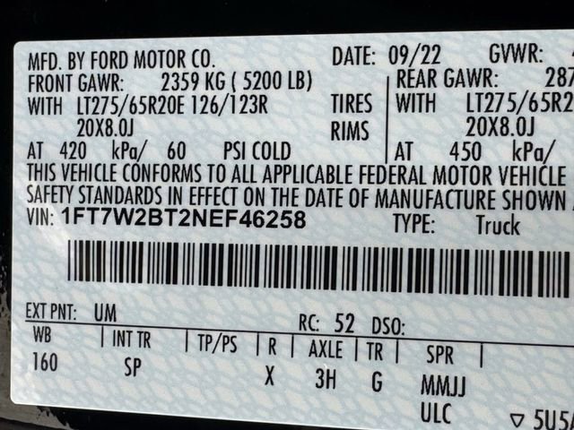 Certified 2022 Ford F250 King Ranch w/ Chrome Package AWD/4WD image 35