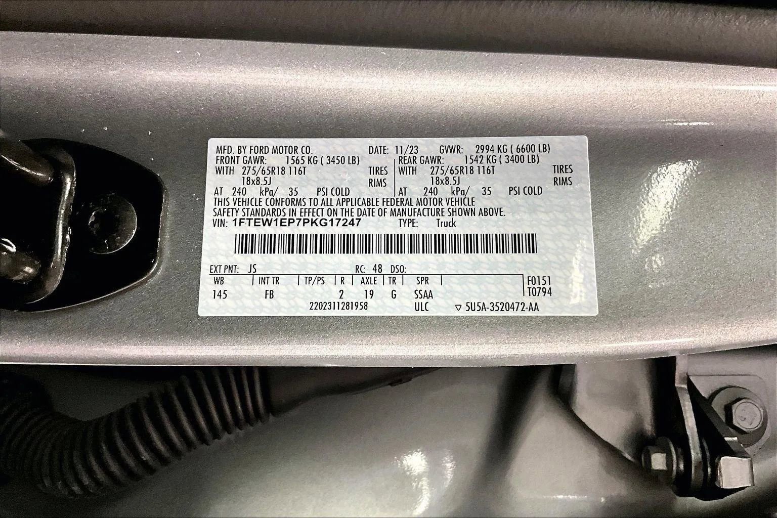 Certified 2023 Ford F150 XLT w/ Equipment Group 302A High image 33