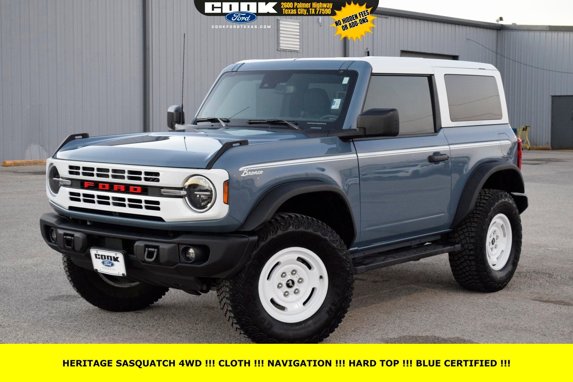 Certified 2024 Ford Bronco Heritage Edition