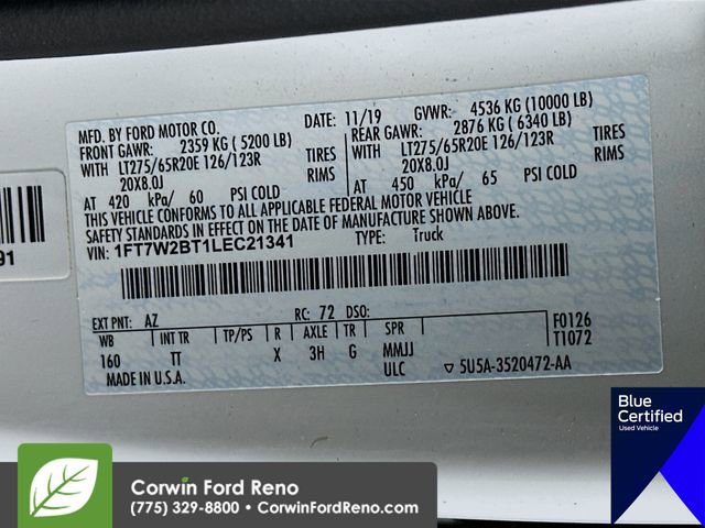 Certified 2020 Ford F250 Limited w/ FX4 Off-Road Package image 38