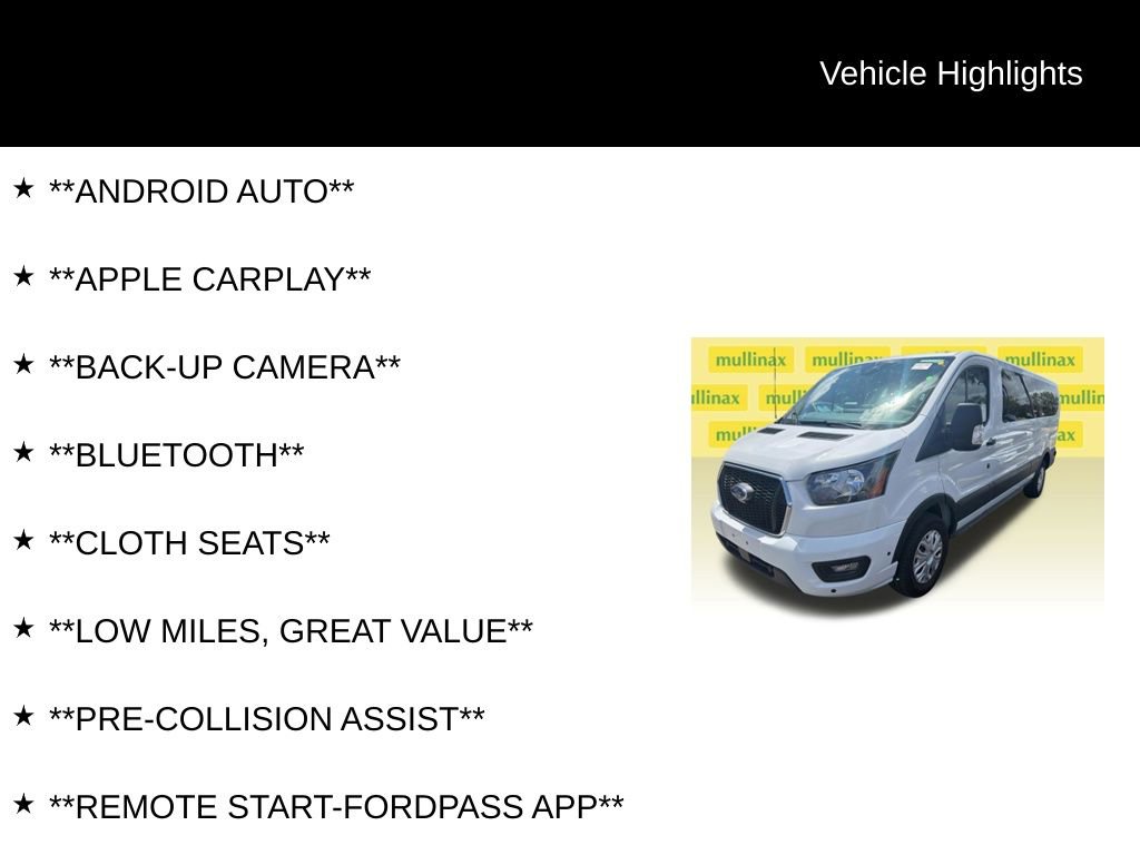 Certified 2024 Ford Transit 350 XLT RWD image 6
