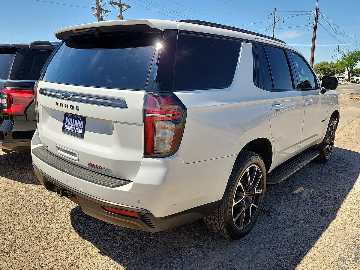 Used 2021 Chevrolet Tahoe RST w/ Rear Media and Nav Package RWD image 3