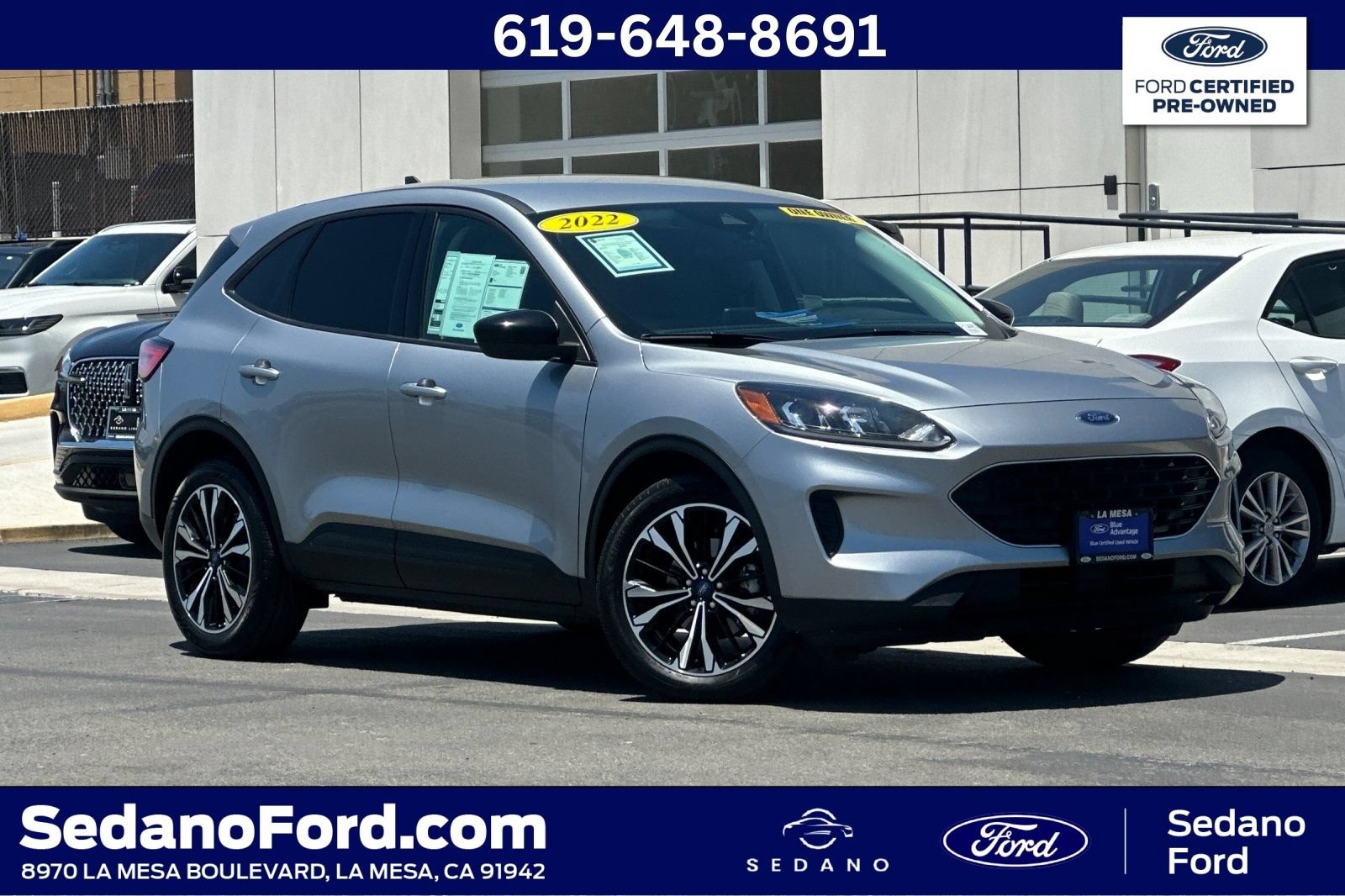 Certified 2022 Ford Escape SE w/ SE Sport Appearance Package