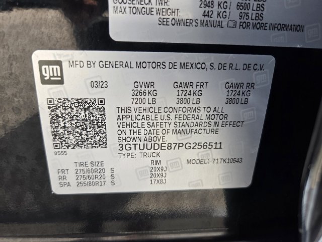 Used 2023 GMC Sierra 1500 SLT w/ SLT Premium Package AWD/4WD image 21