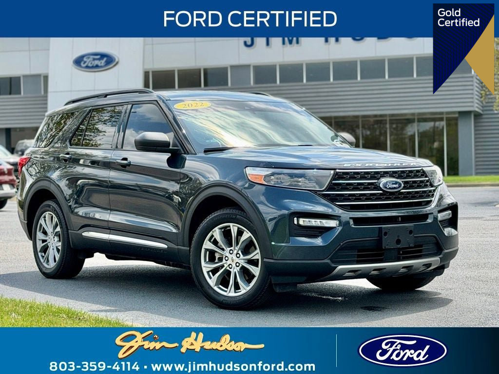 Certified 2022 Ford Explorer XLT w/ Equipment Group 202A