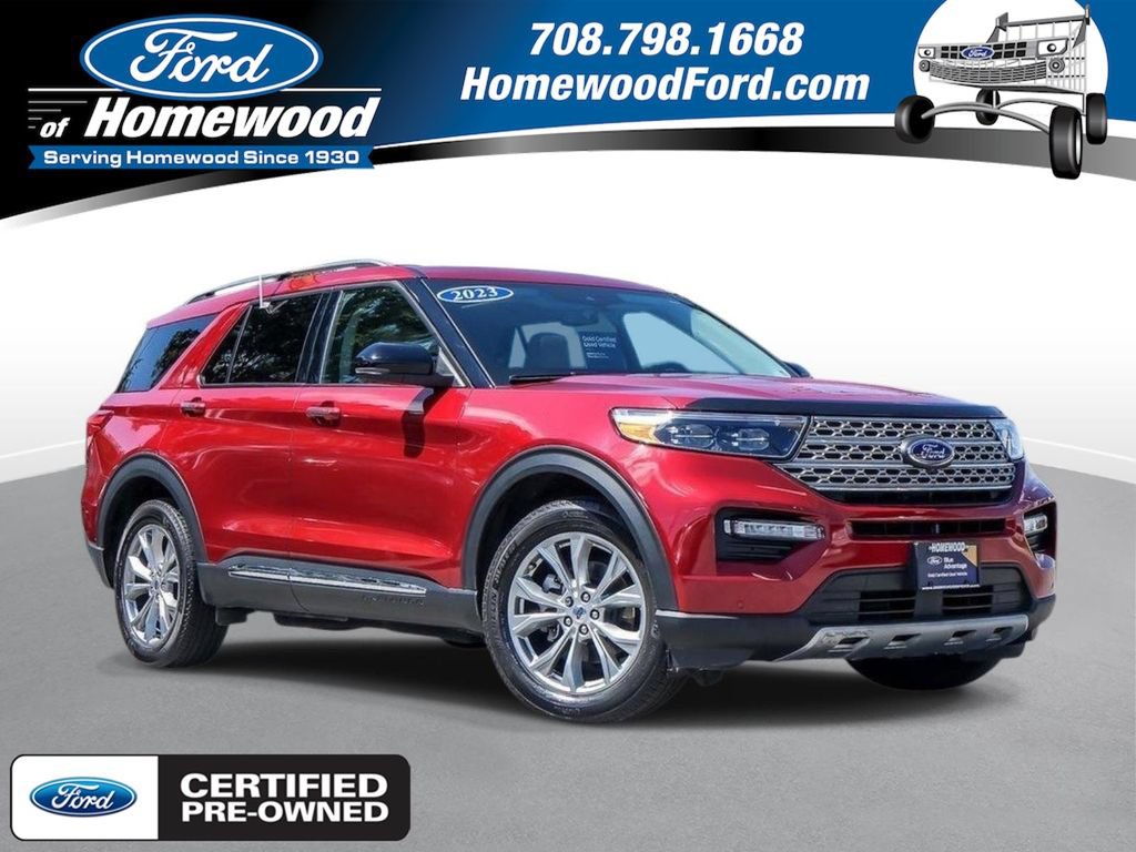 Certified 2023 Ford Explorer Limited w/ Limited Technology Package