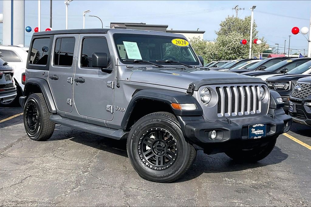 Used 2020 Jeep Wrangler Unlimited Sport S AWD/4WD image 31