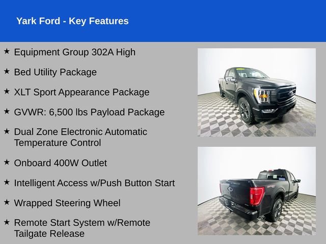 Certified 2023 Ford F150 XLT w/ Equipment Group 302A High image 11