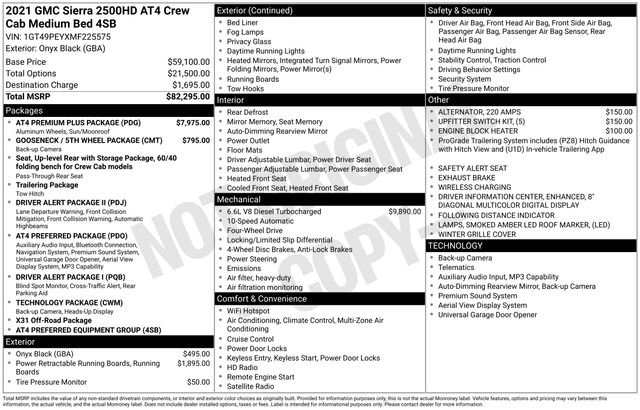 Used 2021 GMC Sierra 2500 AT4 w/ AT4 Premium Plus Package image 30