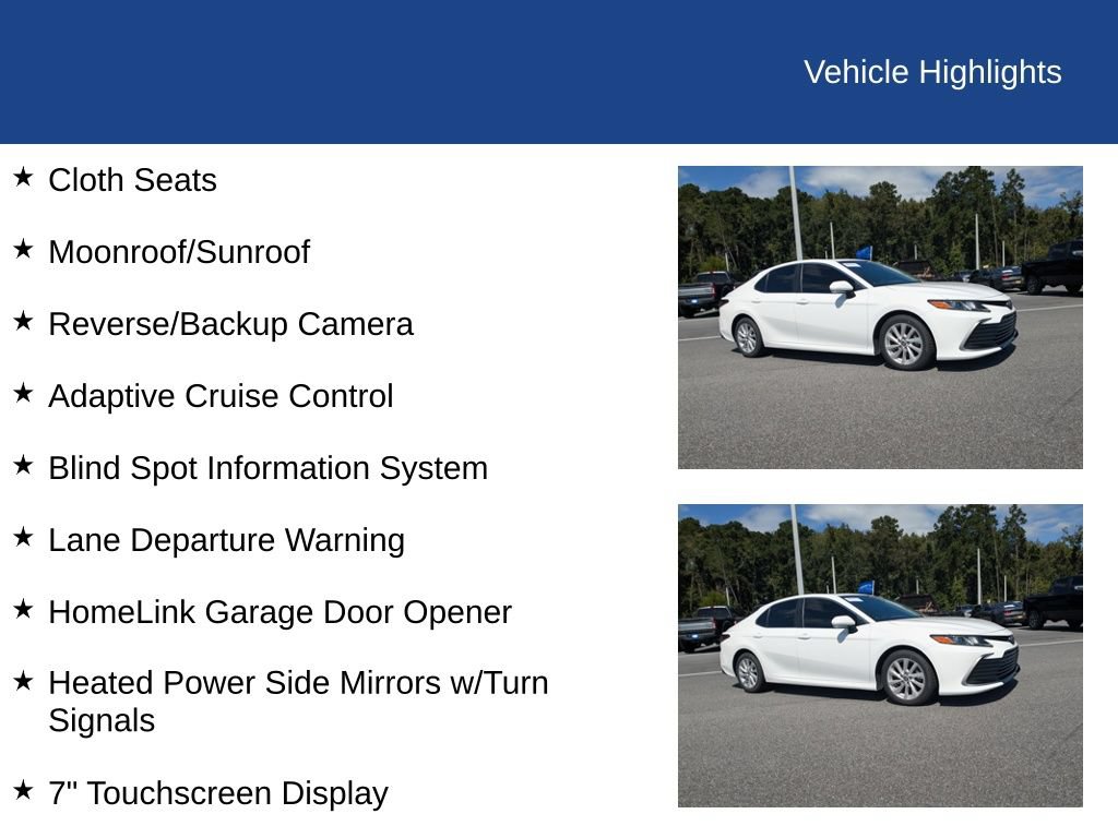 Used 2022 Toyota Camry LE w/ Convenience Package FWD image 27