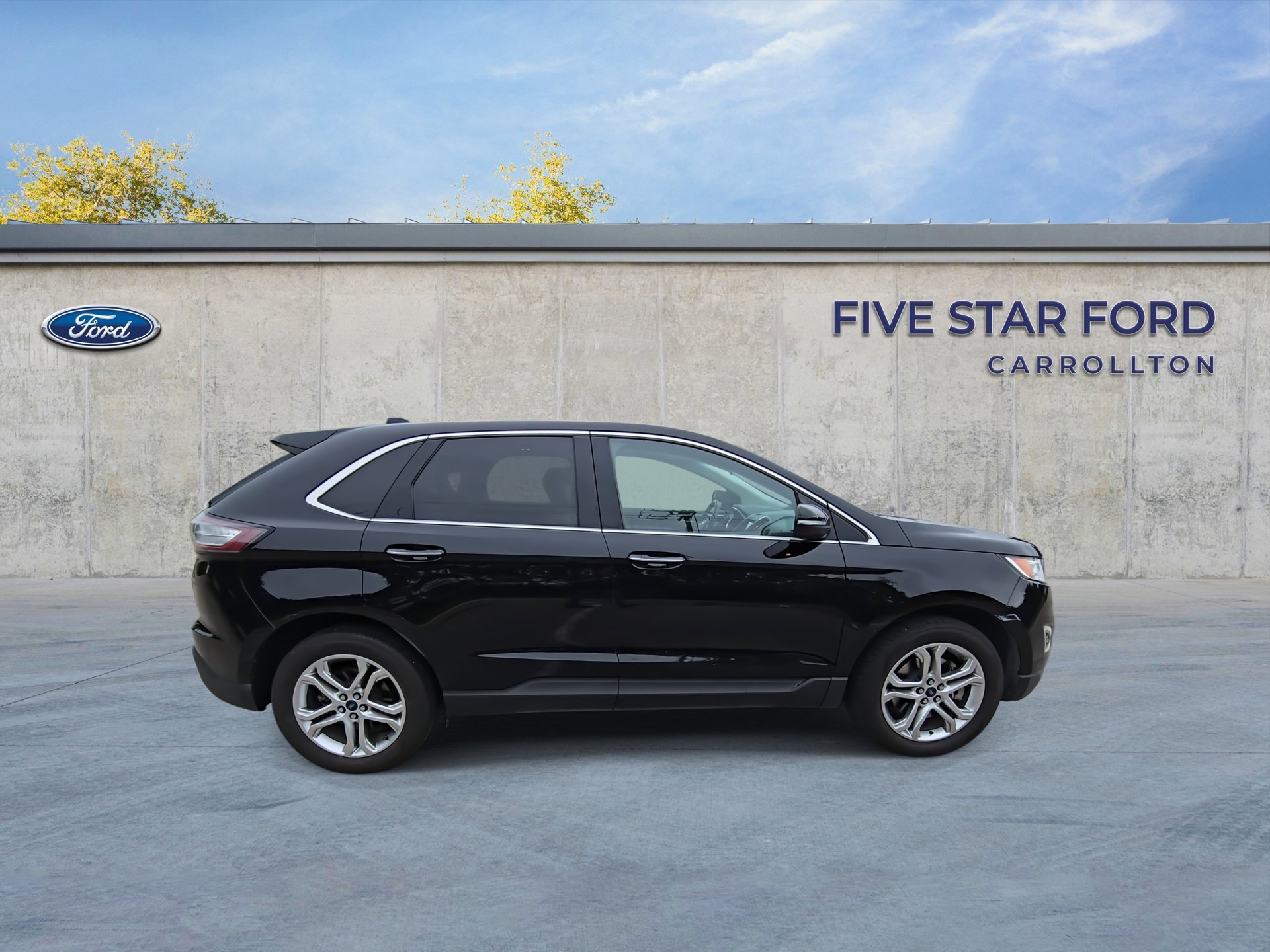 Certified 2018 Ford Edge Titanium w/ Equipment Group 301A FWD image 9