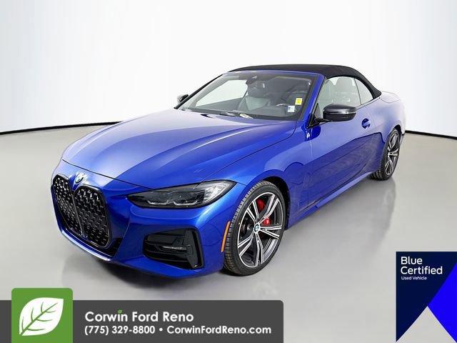 Used 2022 BMW 430i xDrive Convertible w/ M Sport Package video 1