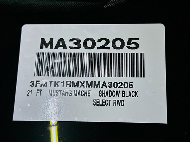 Certified 2021 Ford Mustang Mach-E Select w/ Comfort/Technology Package image 30