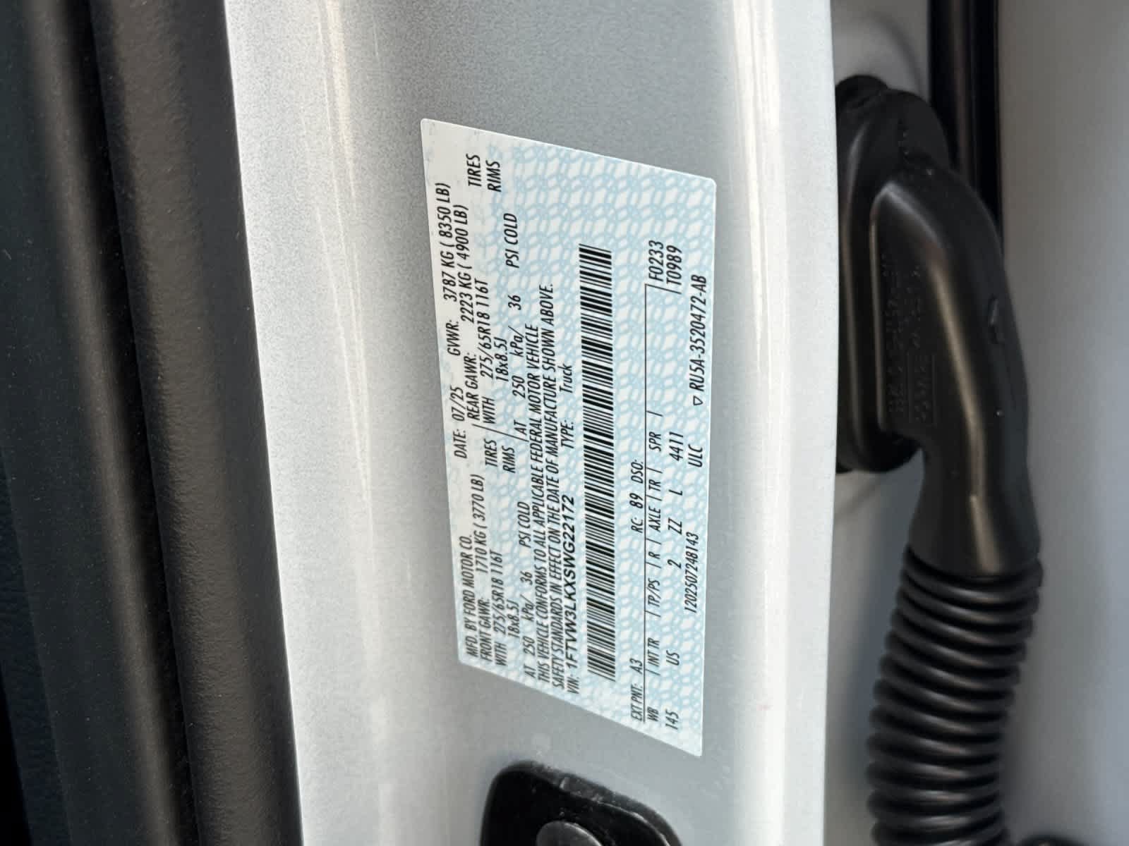 Certified 2025 Ford F150 Lightning XLT AWD/4WD image 28