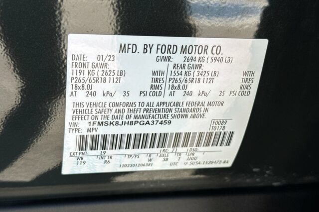 Certified 2023 Ford Explorer Timberline w/ Timberline Technology Package AWD/4WD image 30