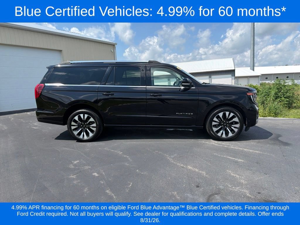 Certified 2025 Ford Expedition Max Platinum w/ Driver's Package AWD/4WD image 3