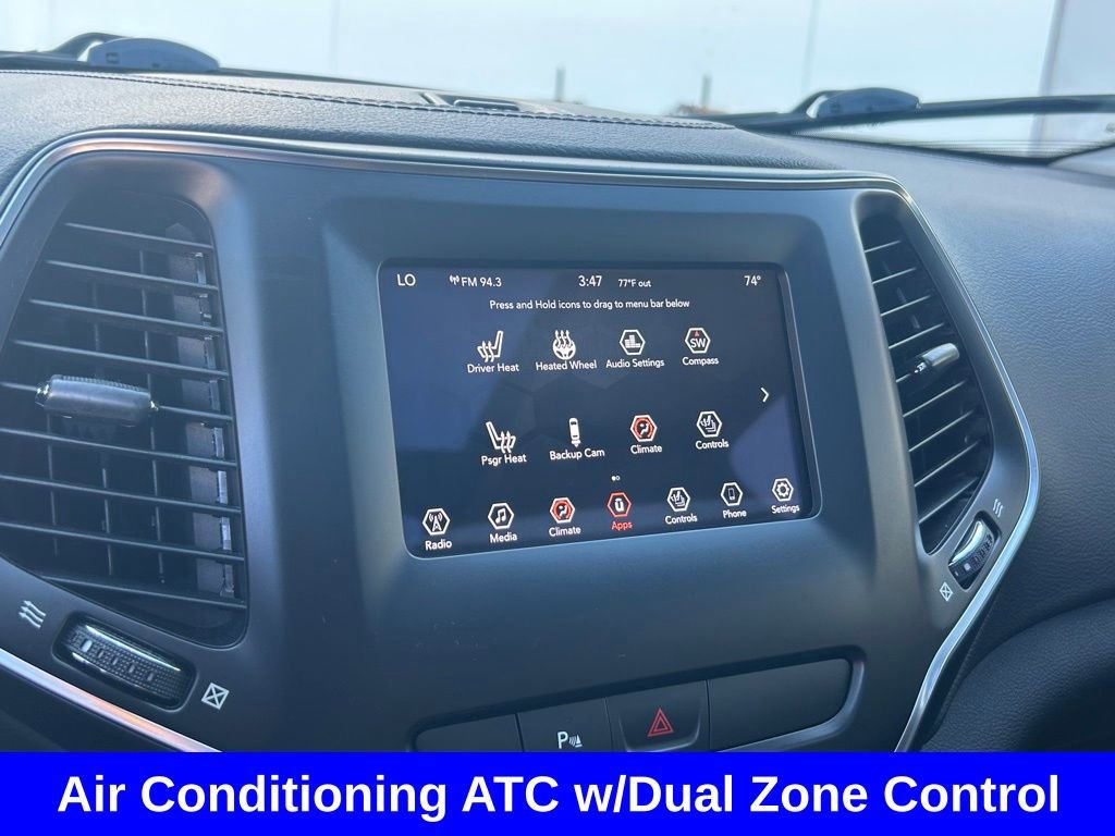 Used 2020 Jeep Cherokee Latitude Plus w/ Comfort/Convenience Group AWD/4WD image 12