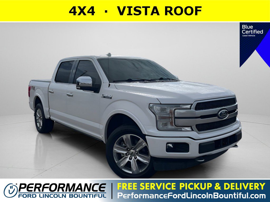 Certified 2018 Ford F150 Platinum w/ Equipment Group 701A Luxury