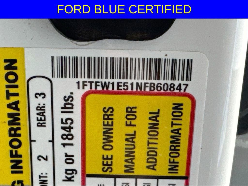 Certified 2022 Ford F150 Lariat w/ Equipment Group 502A High image 33